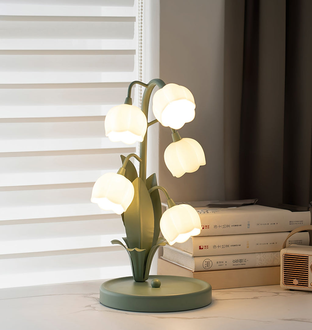 Glockenorchidee Tischlampe