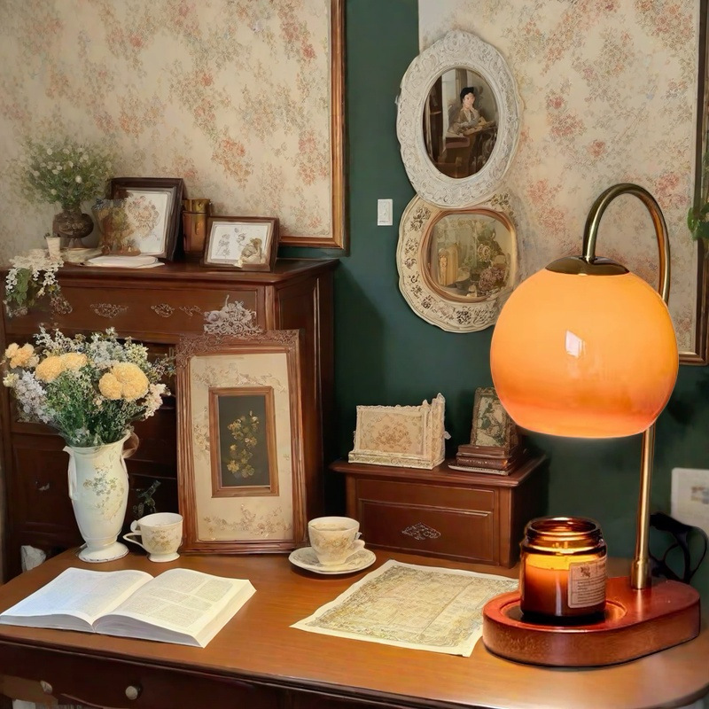 Kerzenwärmer Tischlampe
