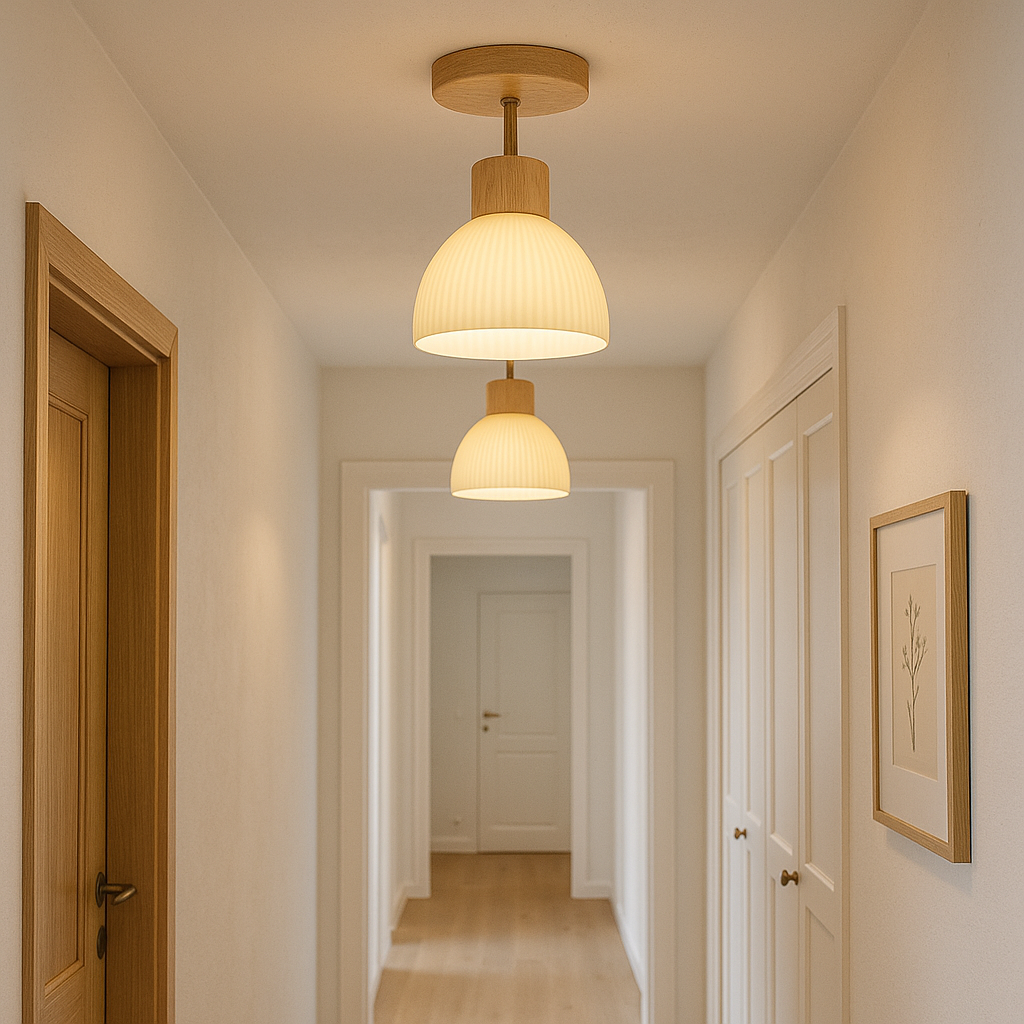 Ailse Holz-Deckenleuchte