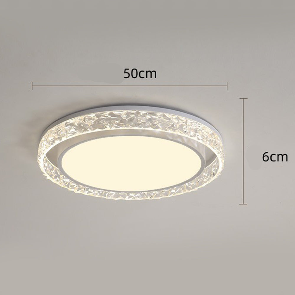 Crystal Halo LED-Deckenleuchte
