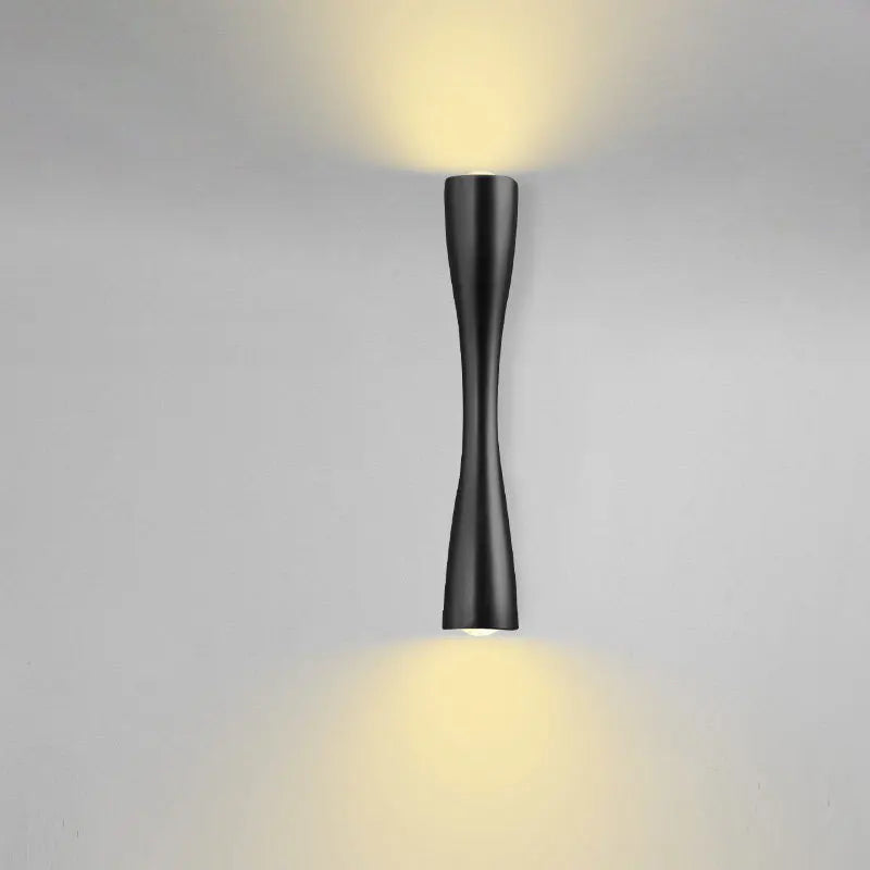 Goldene Wandleuchte Outdoor