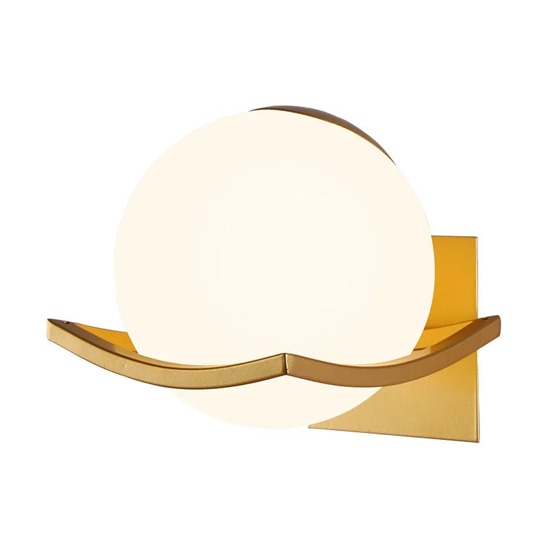 Makar Glas-Kugel Wandleuchte