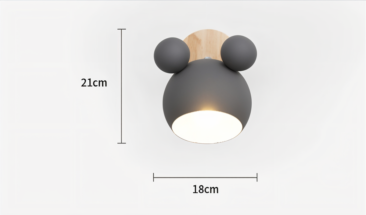 FlashMouse Wandleuchte