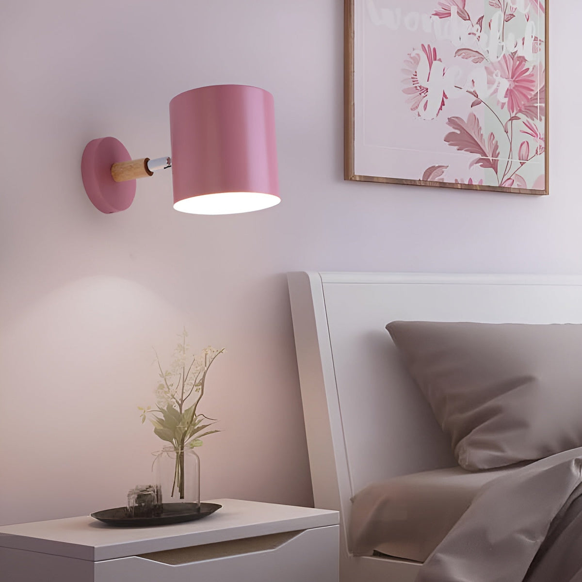 NordicGlow Wandleuchte Pastell