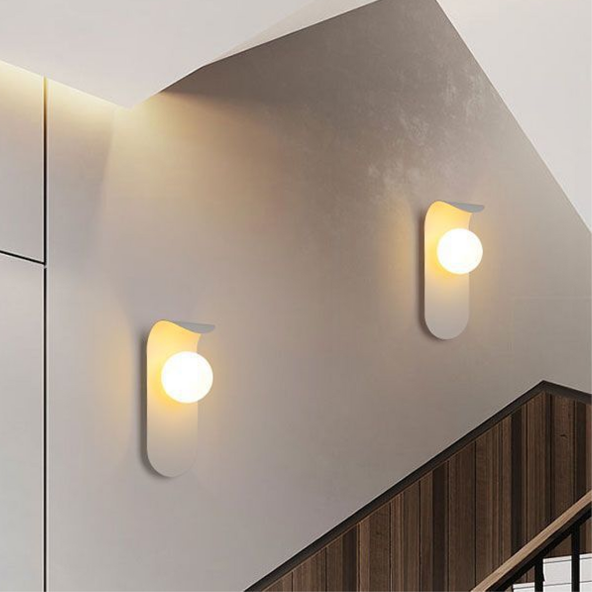 Skandinavische Wandlampe