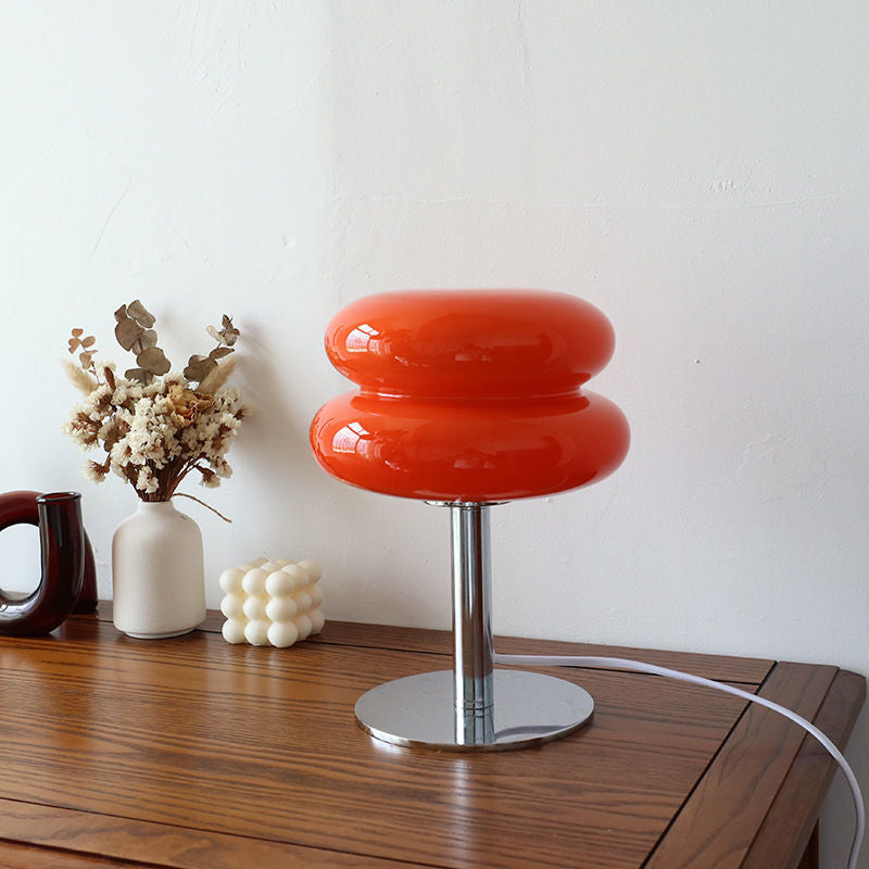 Italienische Glas-Tischlampe