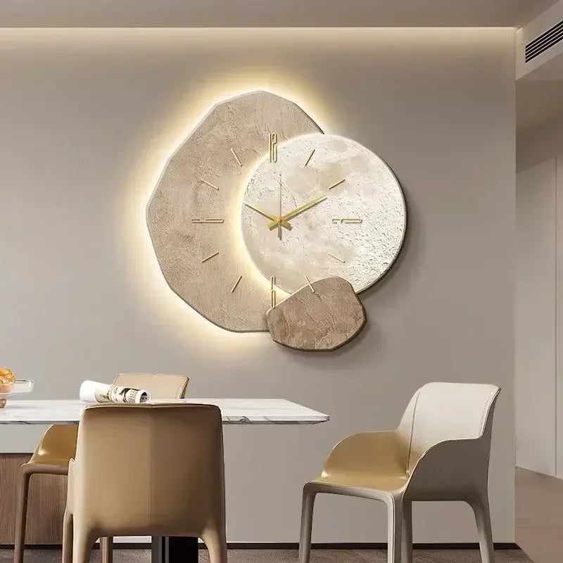 LumoClock Große Wanduhr