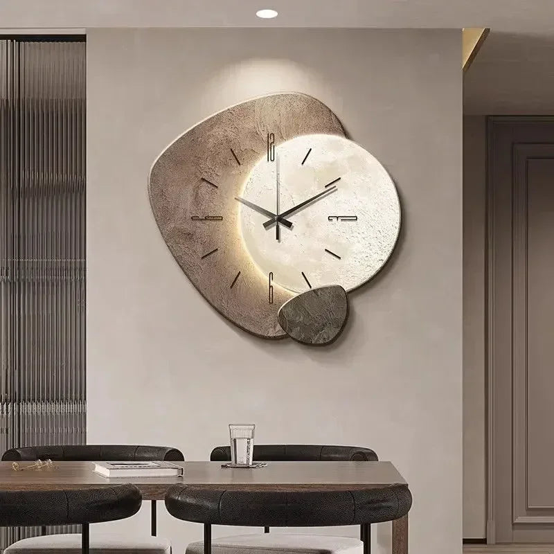 LumoClock Große Wanduhr