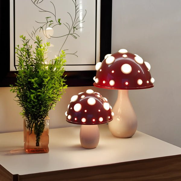 LED-Pilz-Tischlampe