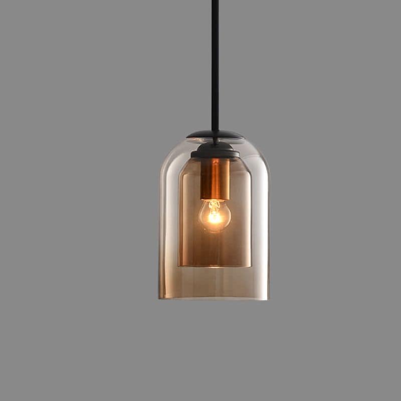 Nordische Glas-Pendelleuchte