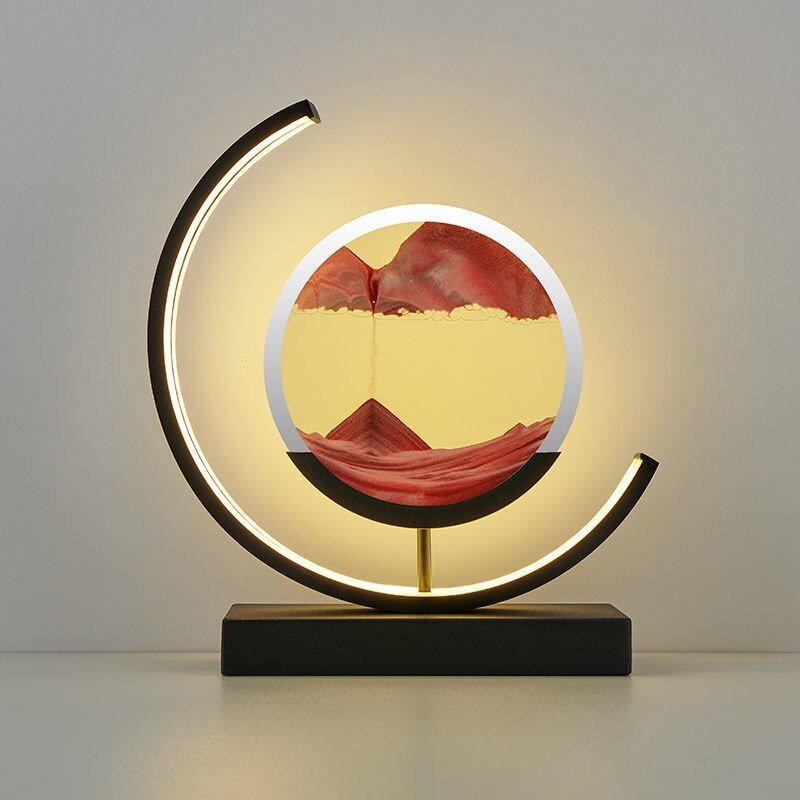 Sandlicht LED-Tischlampe