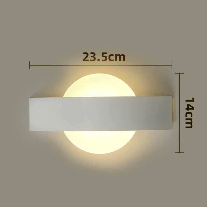 Acryl-Wandlampe