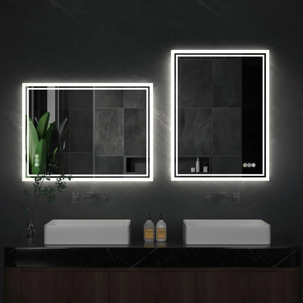 LuvoGlow LED-Badspiegel