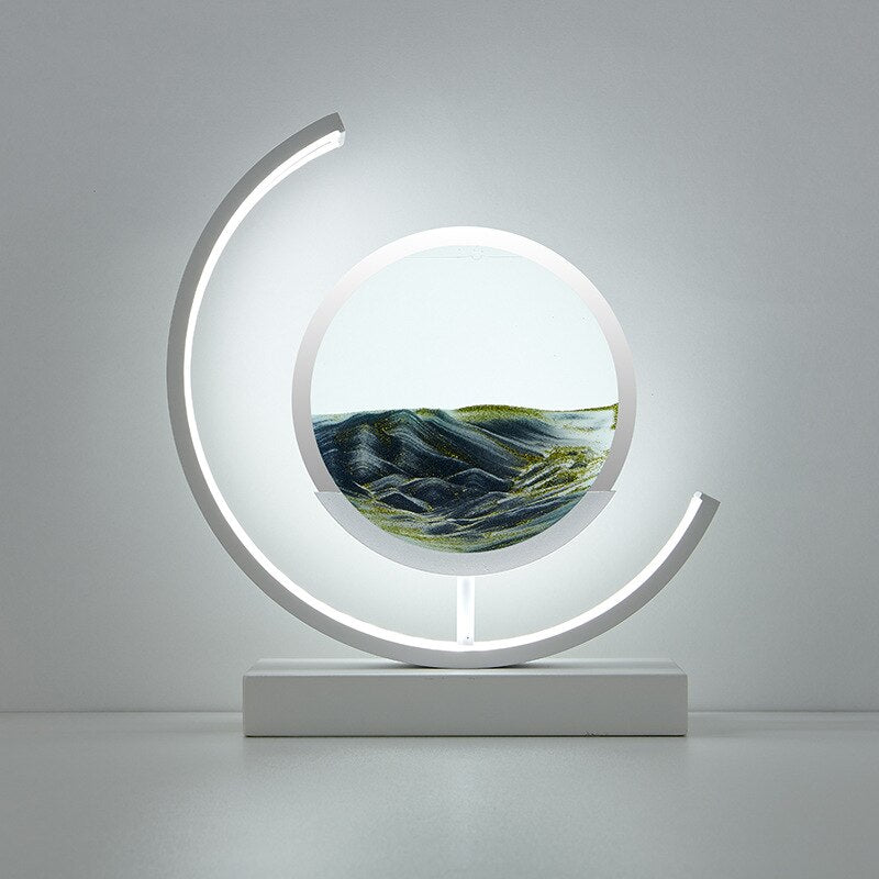 Sandlicht LED-Tischlampe