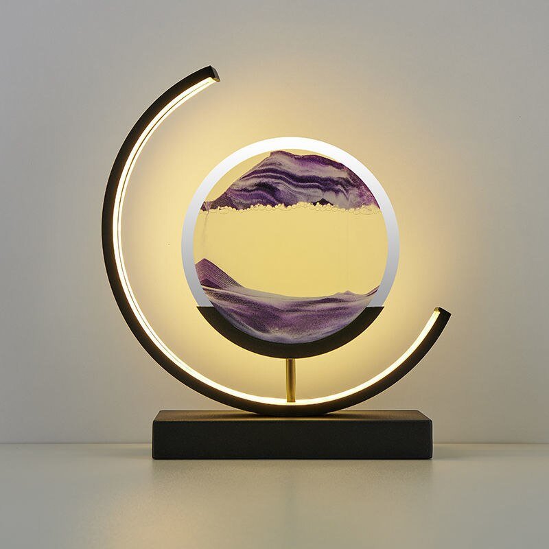 Sandlicht LED-Tischlampe