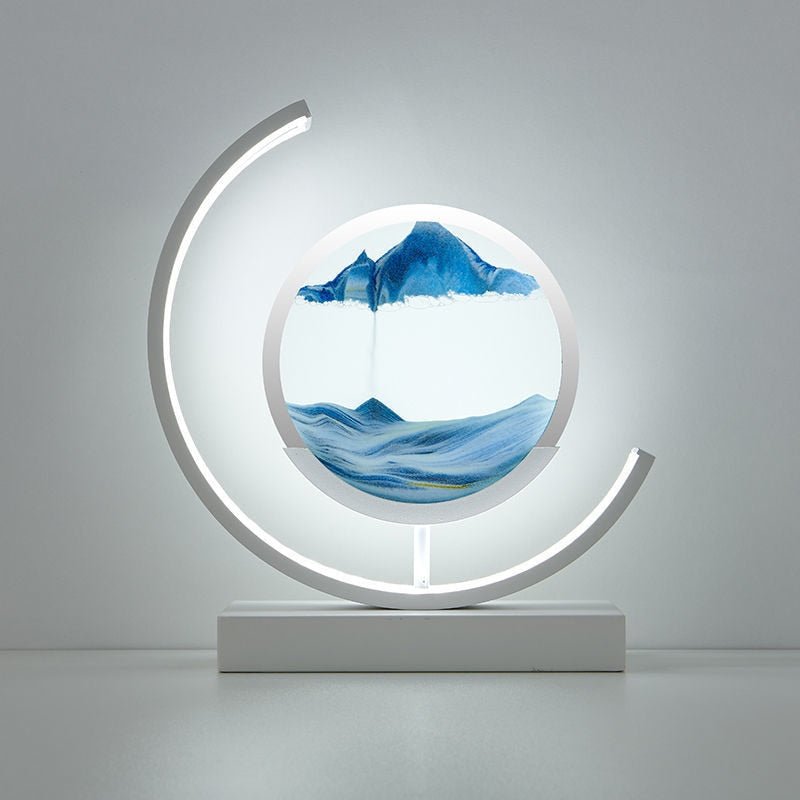 Sandlicht LED-Tischlampe