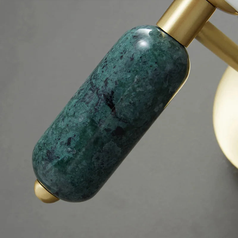 Marmor-Glas Wandlampe
