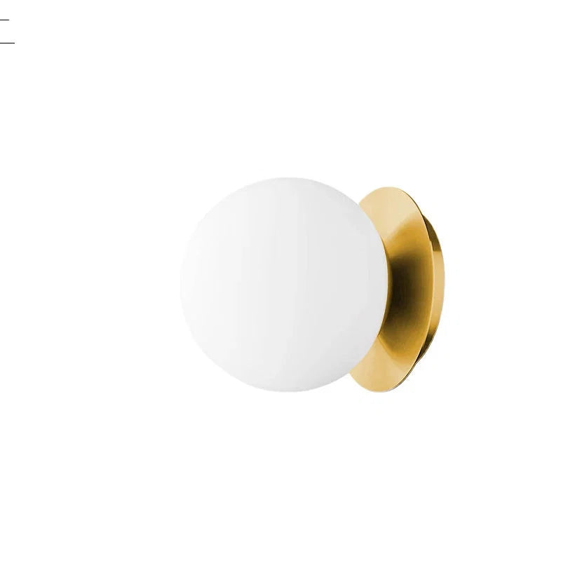 Nordic Globe Glas-Wandlampe