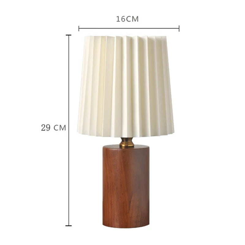 Falten-Tischlampe im Mid-Century-Stil