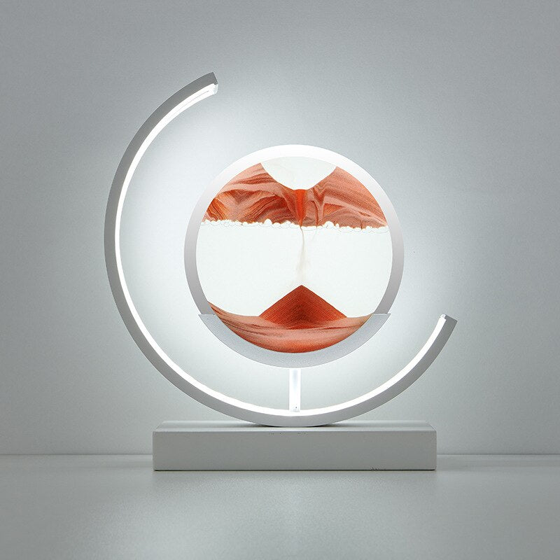 Sandlicht LED-Tischlampe