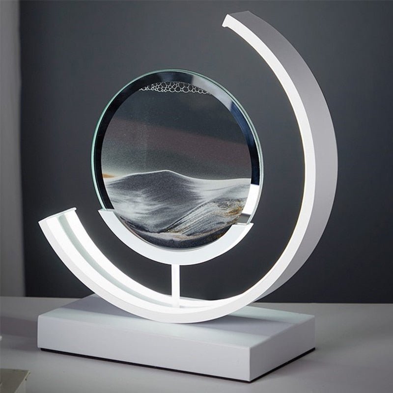 Sandlicht LED-Tischlampe