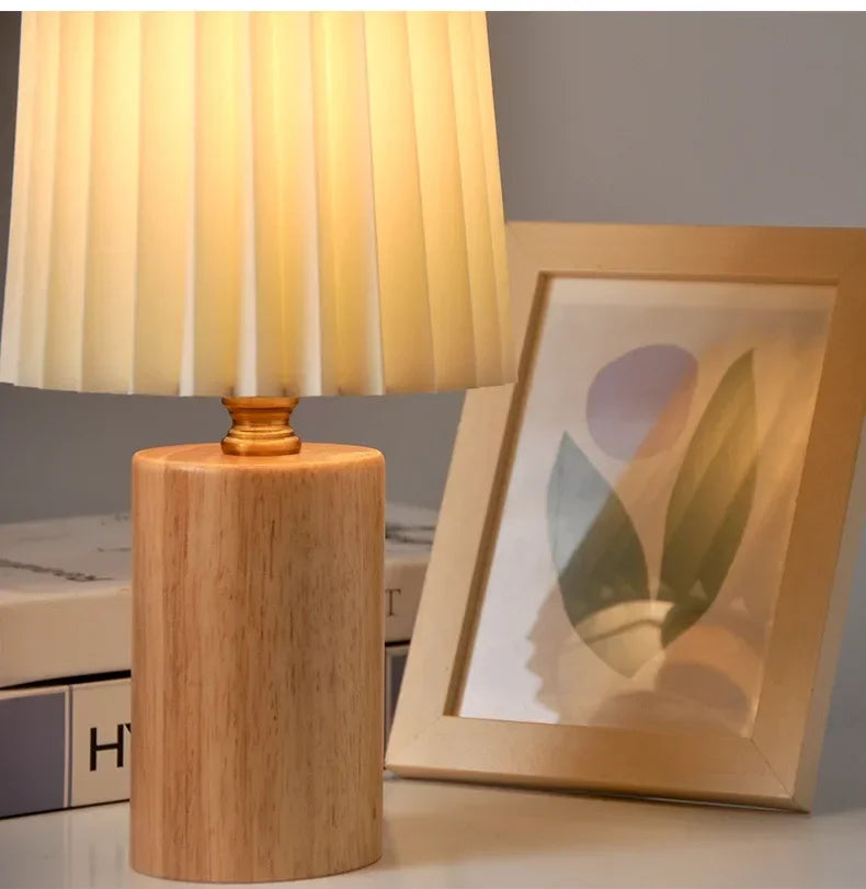 Falten-Tischlampe im Mid-Century-Stil