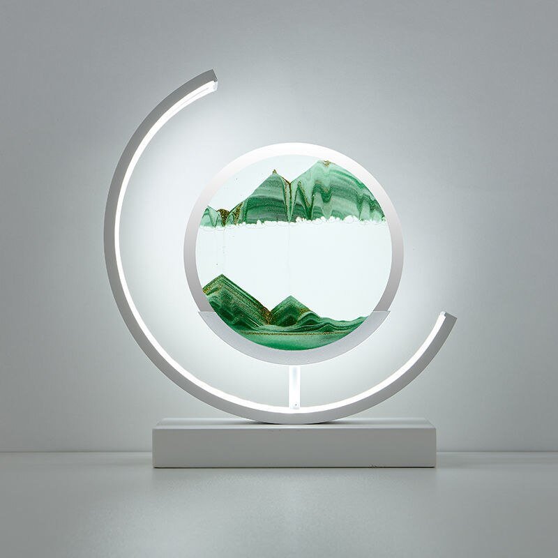 Sandlicht LED-Tischlampe