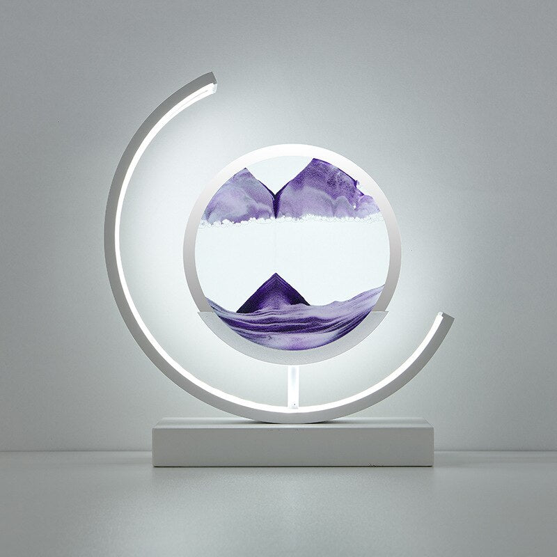 Sandlicht LED-Tischlampe
