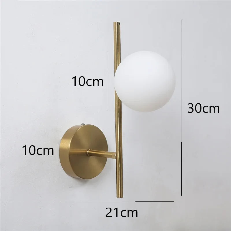 Astra Wandleuchte Gold