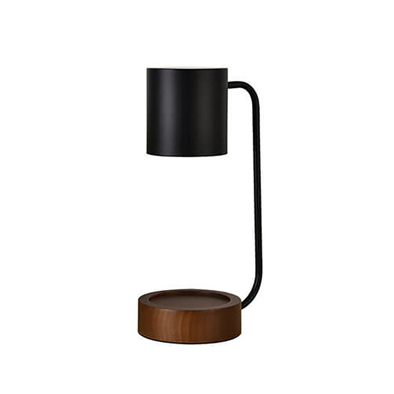 Japanische Holz-Tischlampe
