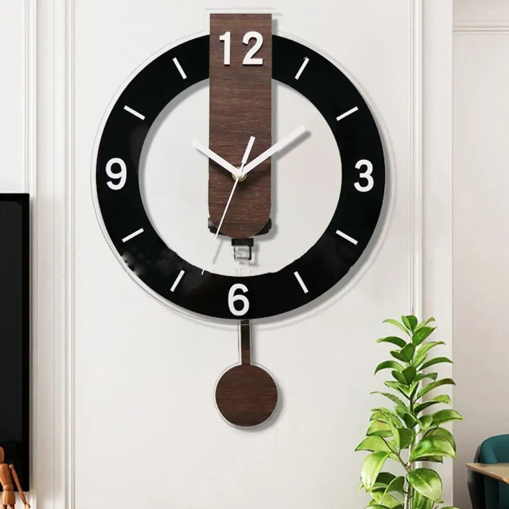 Minimalistische Pendeluhr