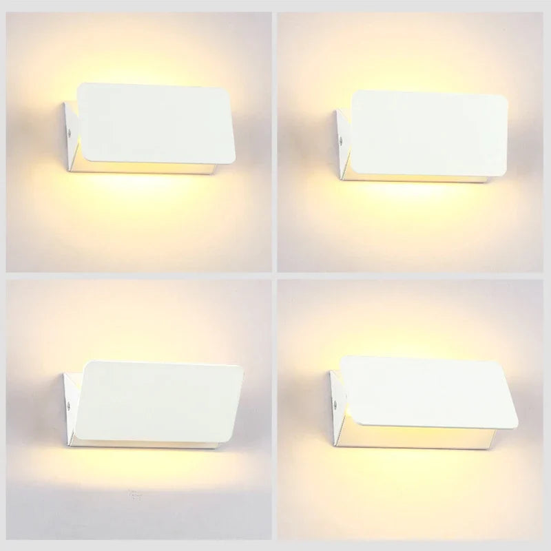 Schwenkbare Aluminium-Wandlampe