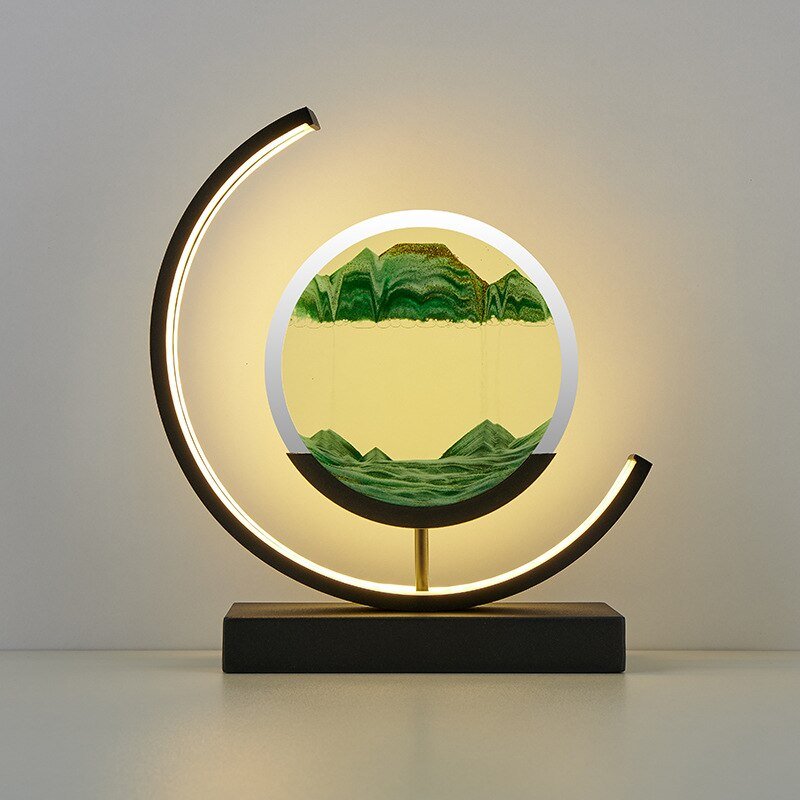 Sandlicht LED-Tischlampe
