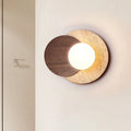 Wabi-Sabi Steinwandlampe