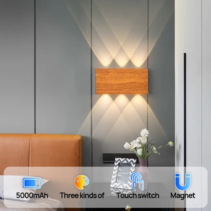 LumiBlock Akku-Wandleuchte