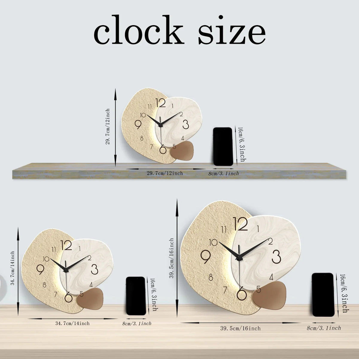 TempoStone Wanduhr