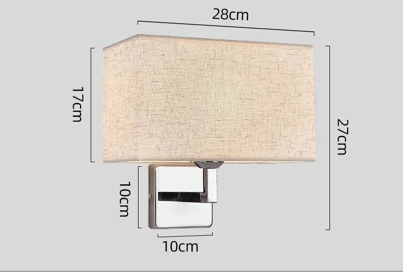 Wandleuchte mit Leselicht