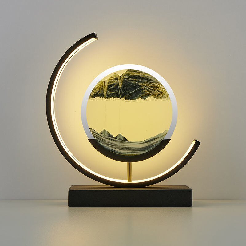 Sandlicht LED-Tischlampe