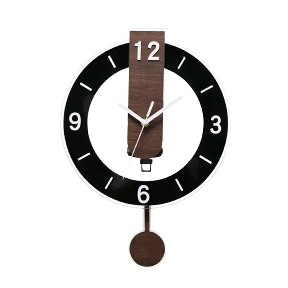 Minimalistische Pendeluhr