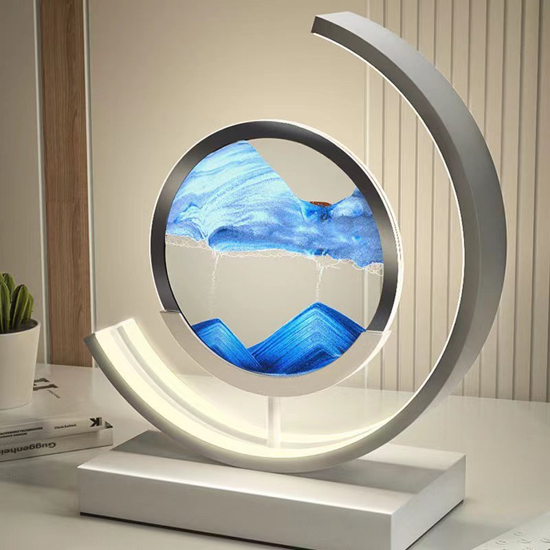 Sandlicht LED-Tischlampe