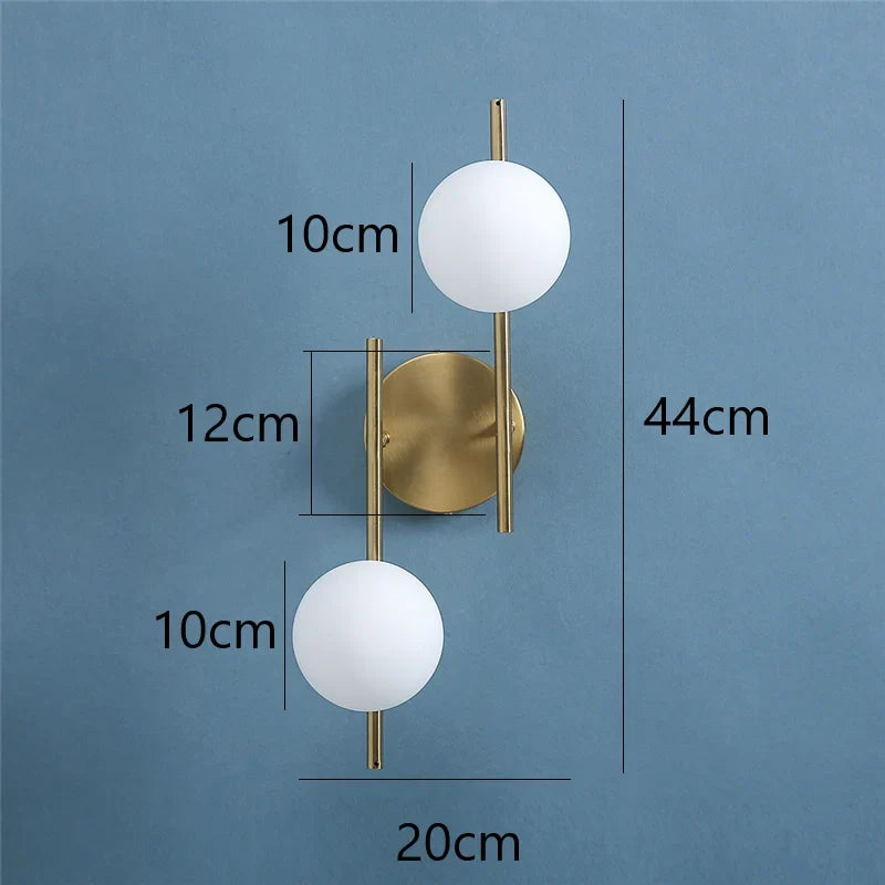 Astra Wandleuchte Gold