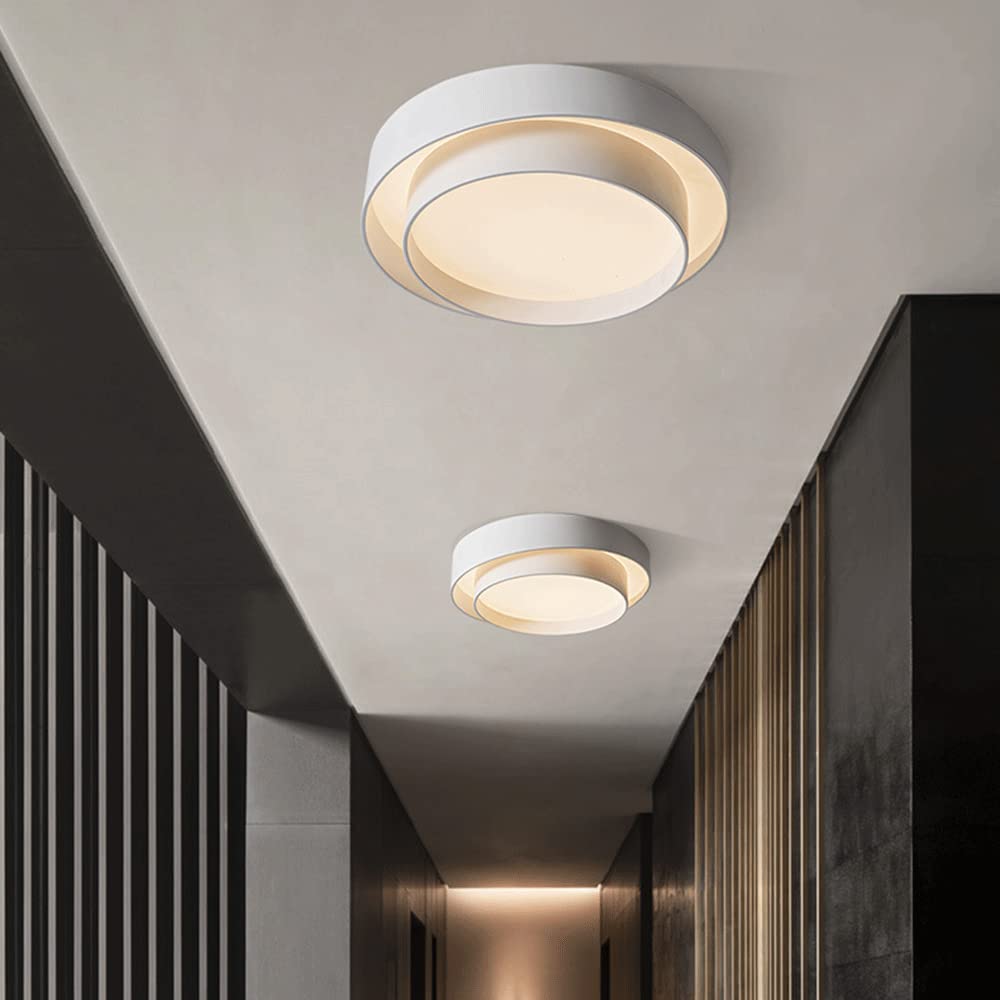 Runde Nordische LED-Deckenleuchte