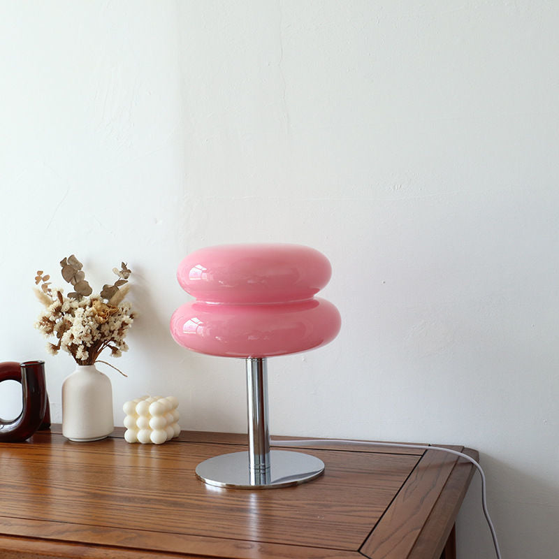 Italienische Glas-Tischlampe