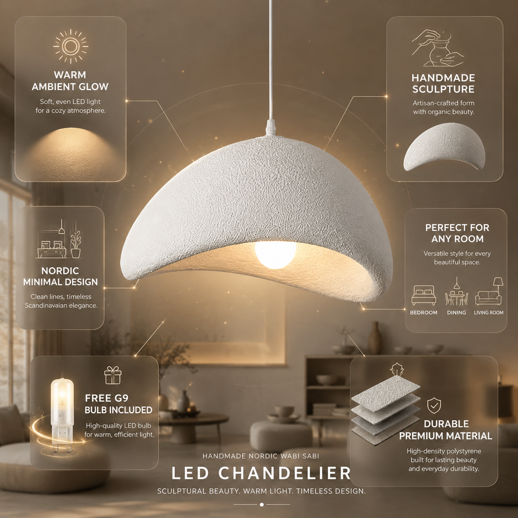 Zenith Glow LED-Kronleuchter
