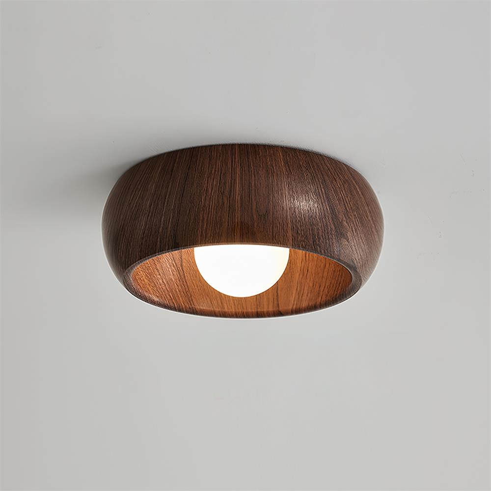 Albanora Holz-Deckenleuchte