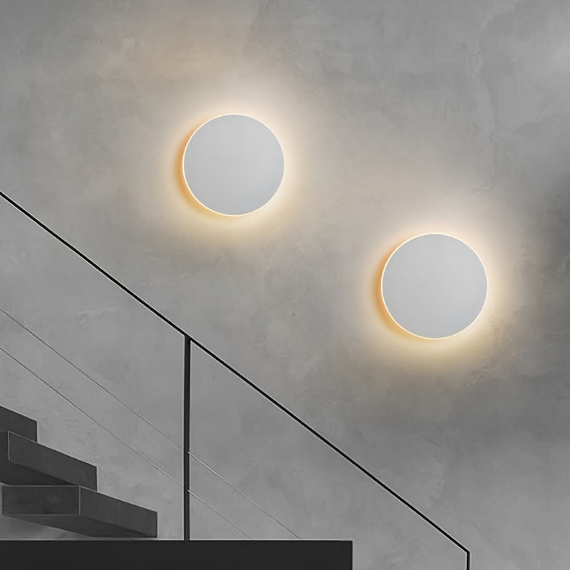 Runde LED-Wandleuchte