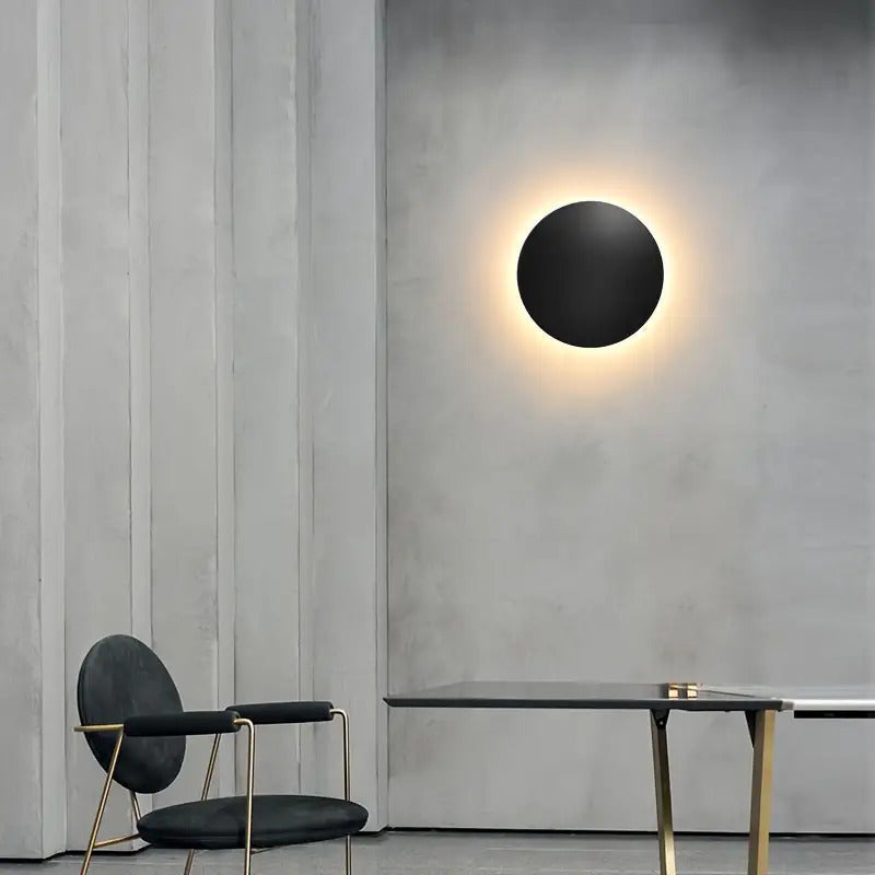 Runde LED-Wandleuchte