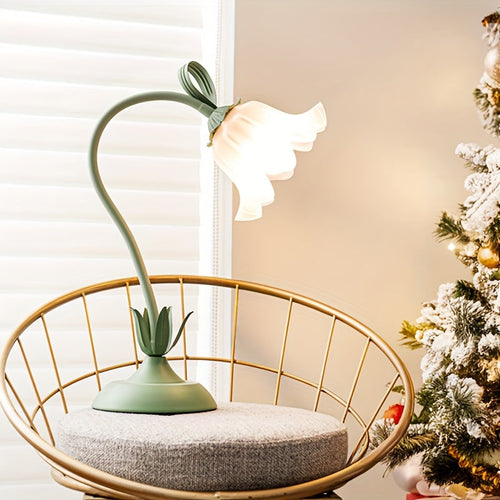 Blumen-Tischlampe mit USB