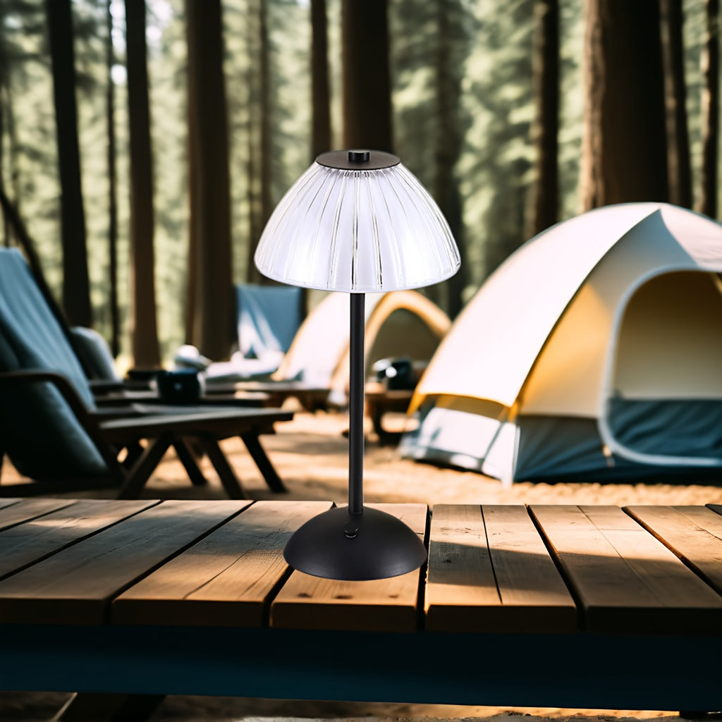 Goldene Touch-Tischlampe