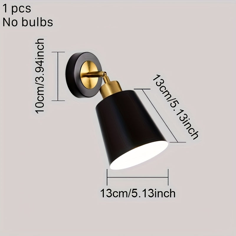 Verstellbare Metall-Wandlampe